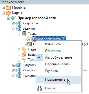 Тематические раскраски в панели рабочее место