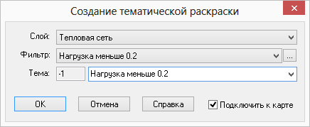 Пример создания тематического файла